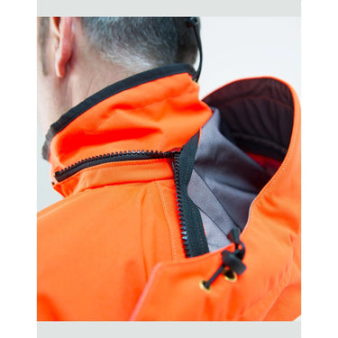 Swazi Buffalo Cape - Blaze Orange/Black - Kiwi Workgear